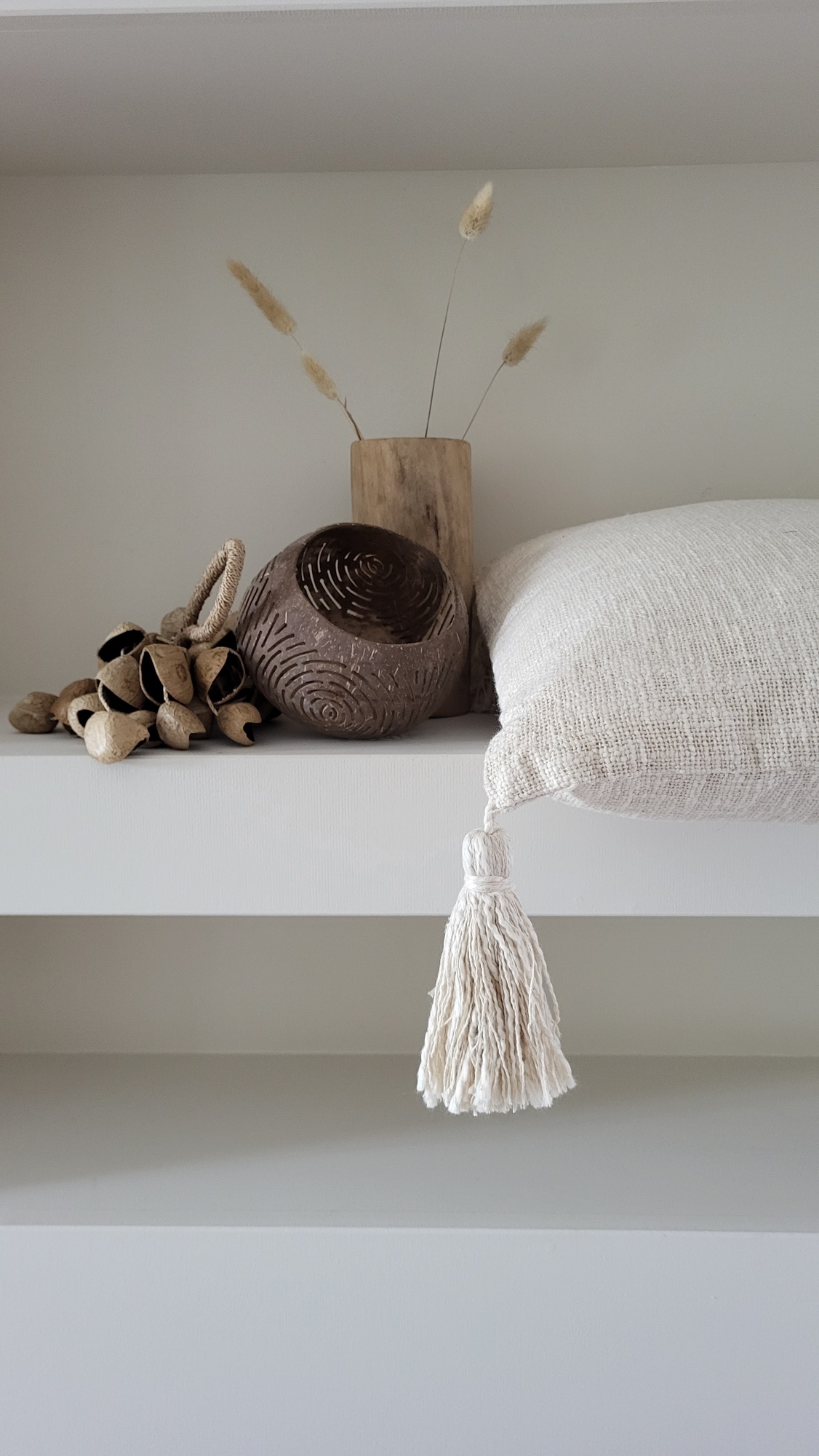 Coconut windlicht darkbrown