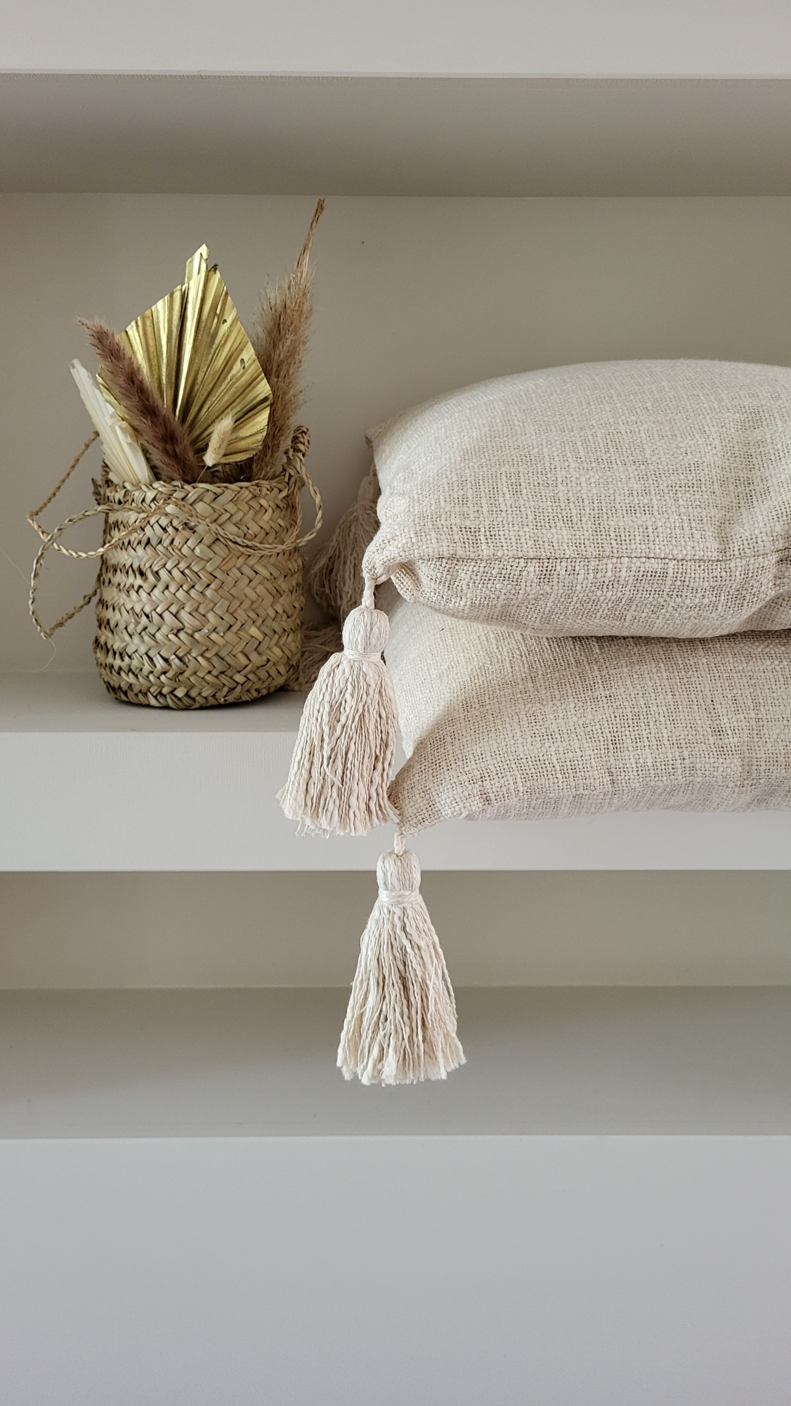 Kussen GoRound gebroken wit