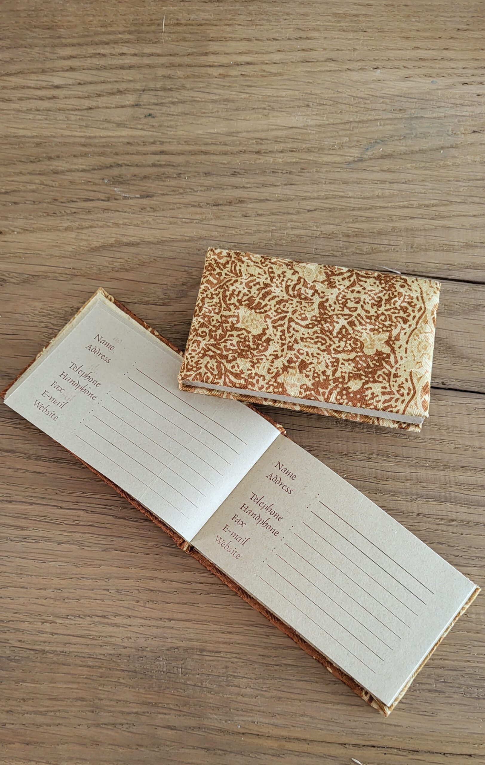 Adresboekje mini Boho