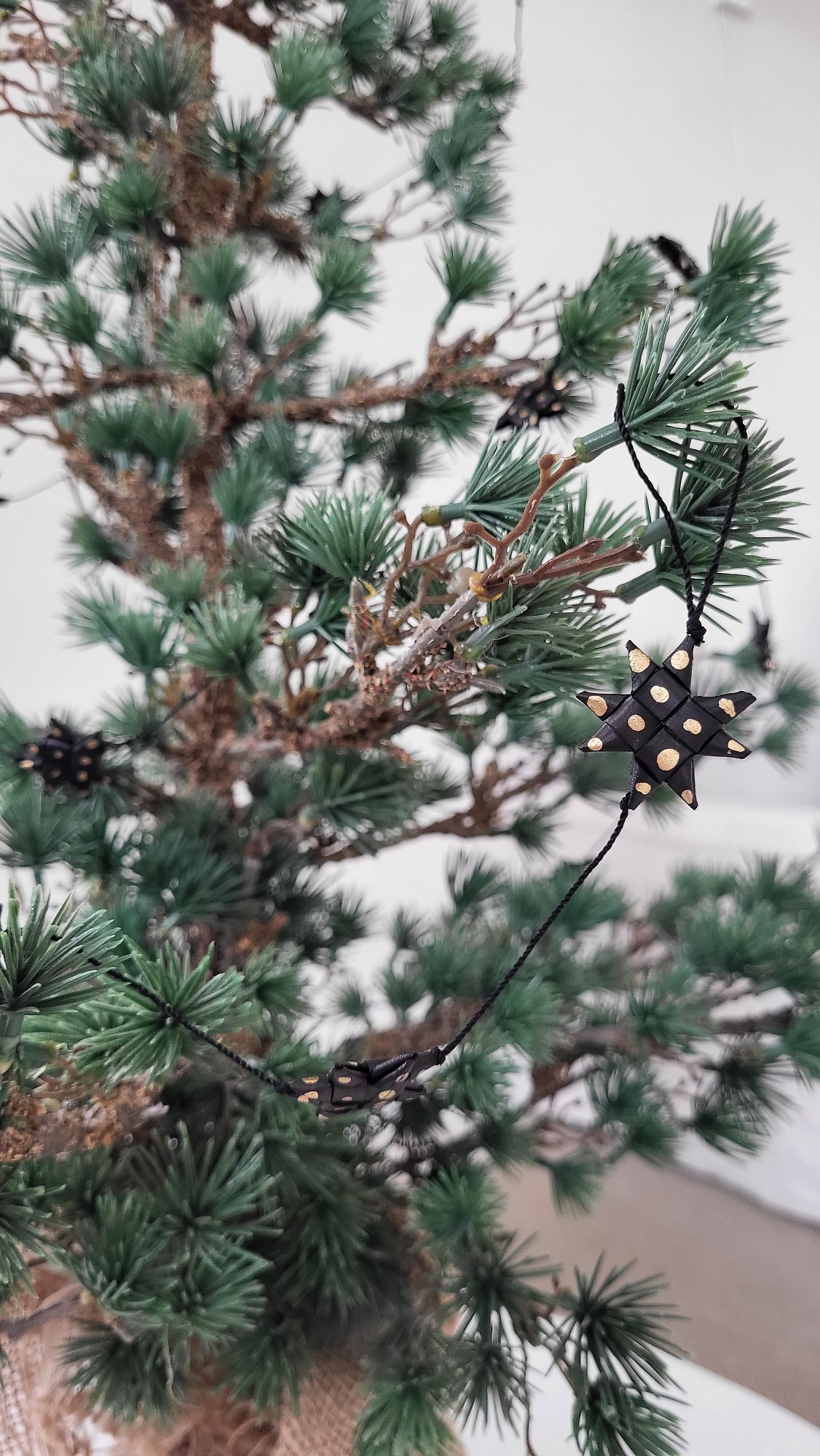 Sterrenslinger zwart en goud