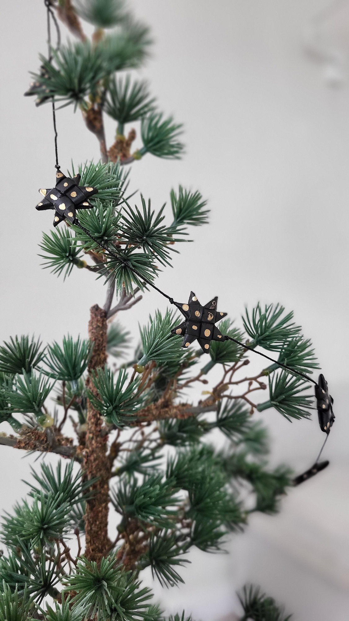 Sterrenslinger zwart en goud