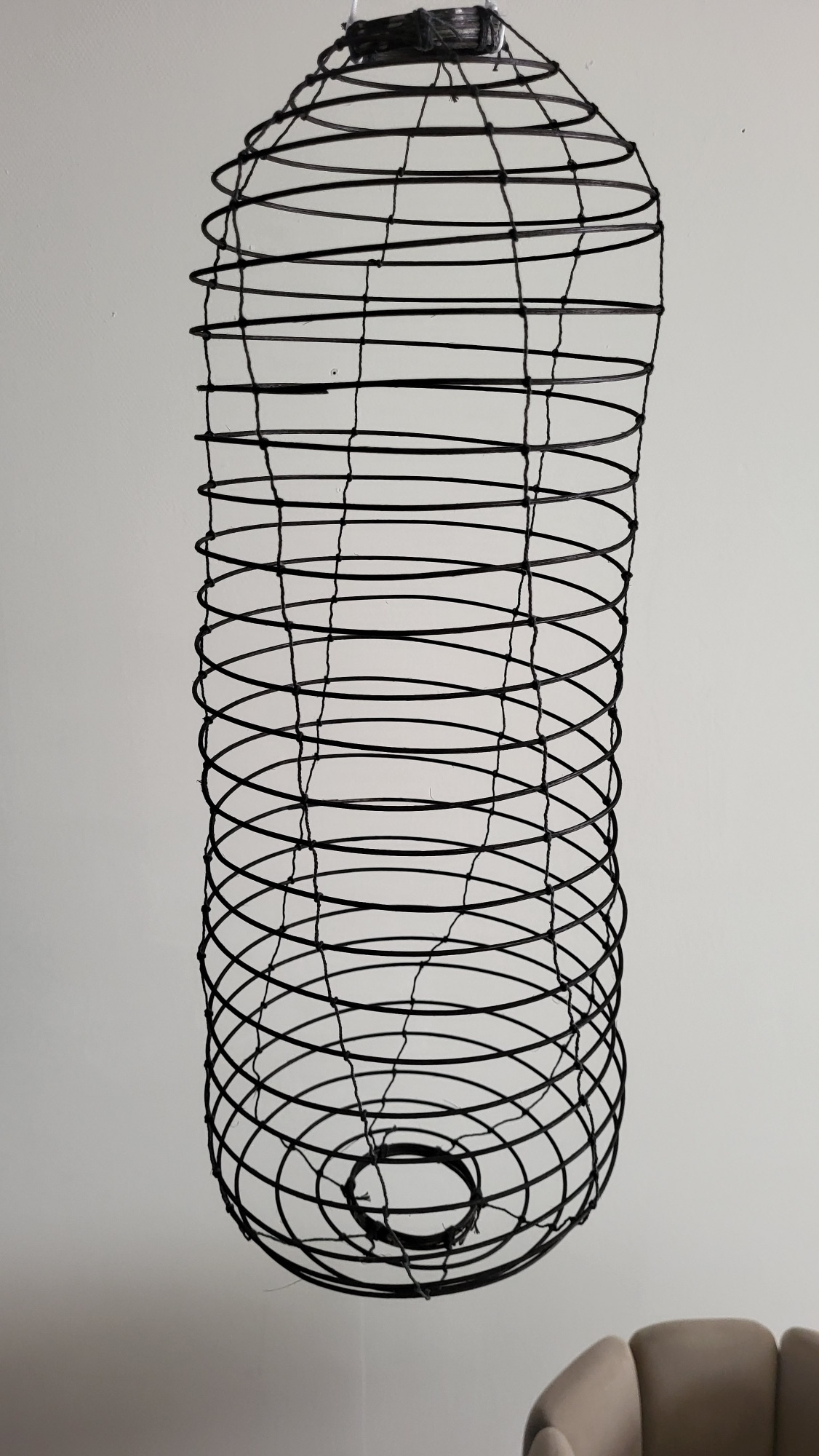 Lampion Pitriet zwart M