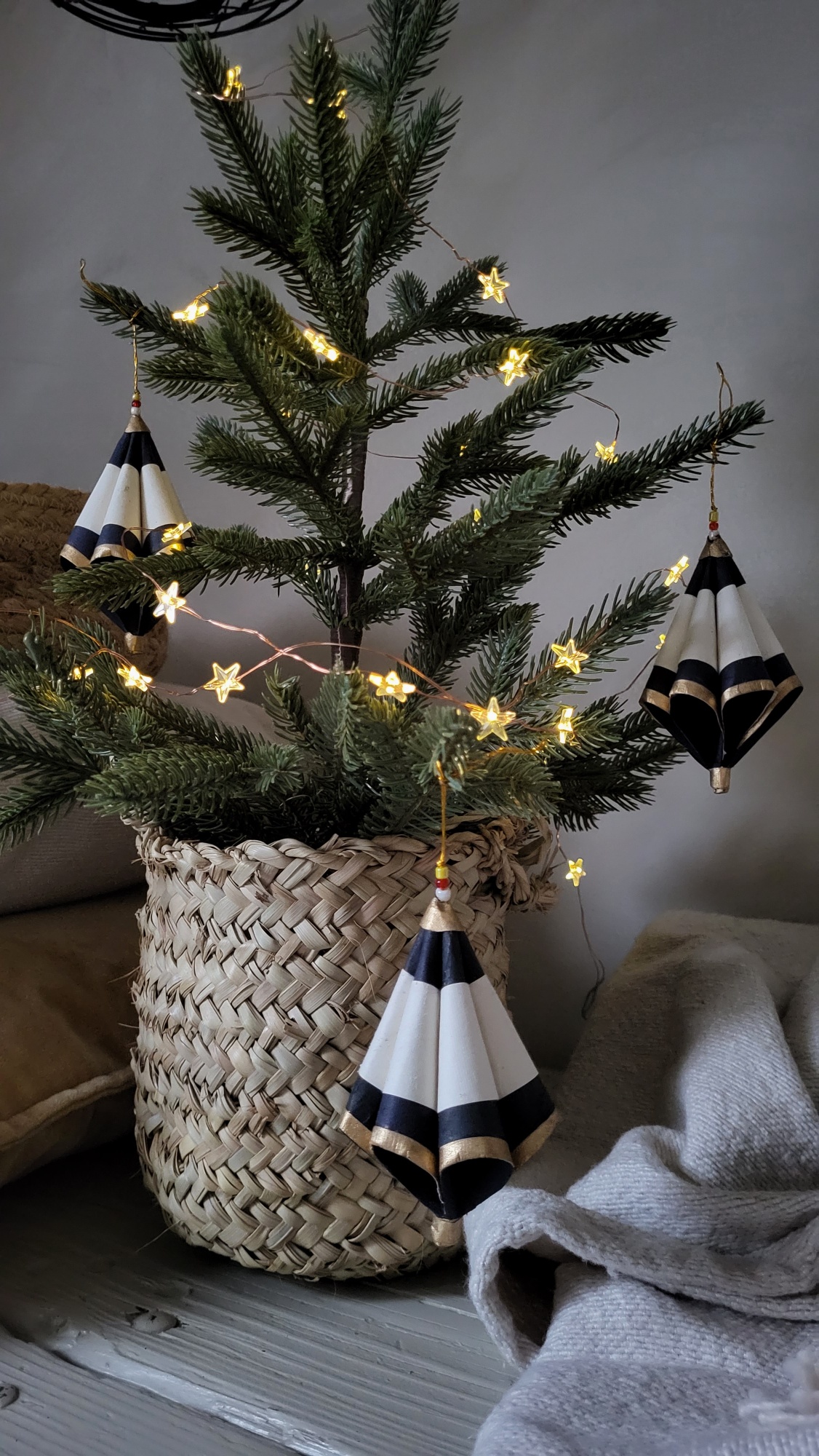 Kersthanger Kegel set van 3