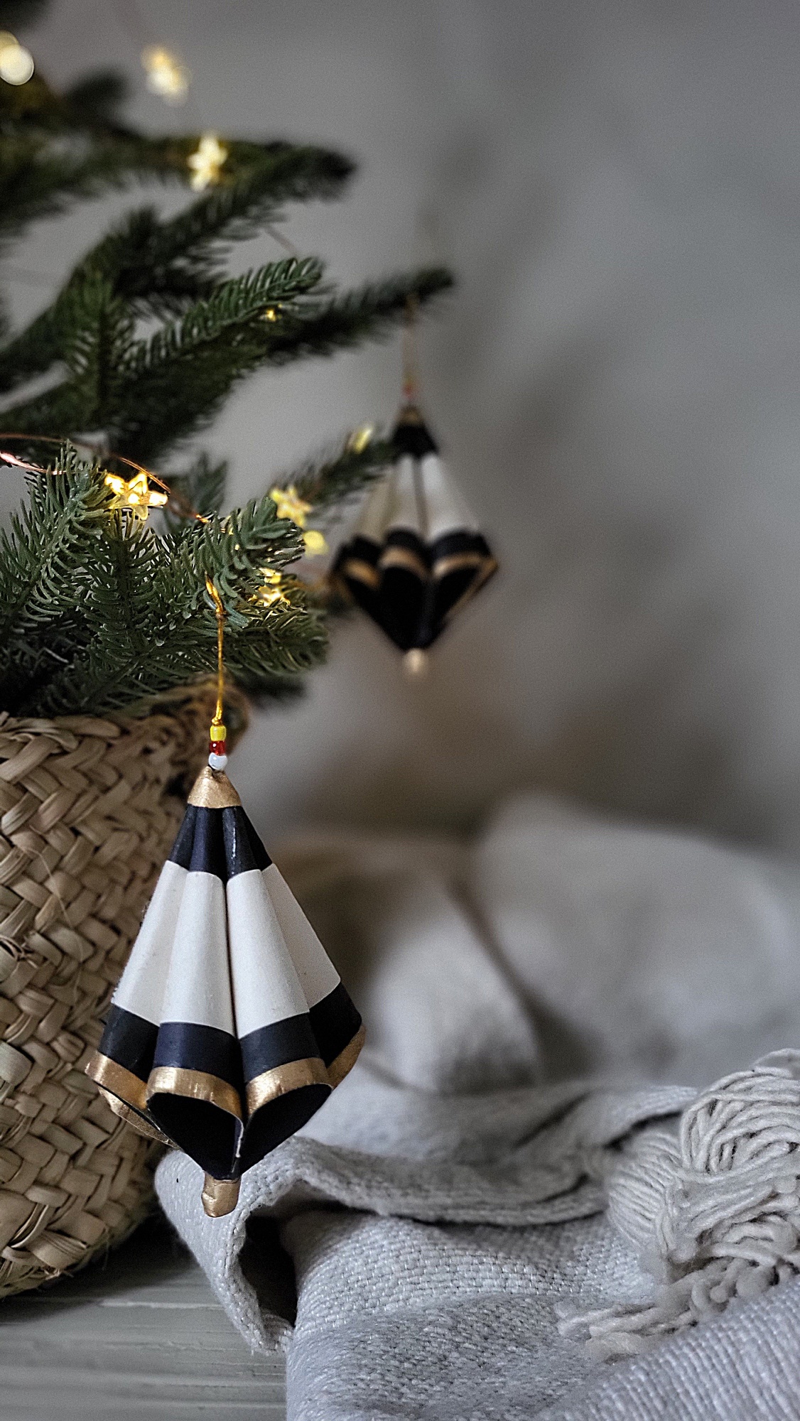 Kersthanger Kegel set van 3