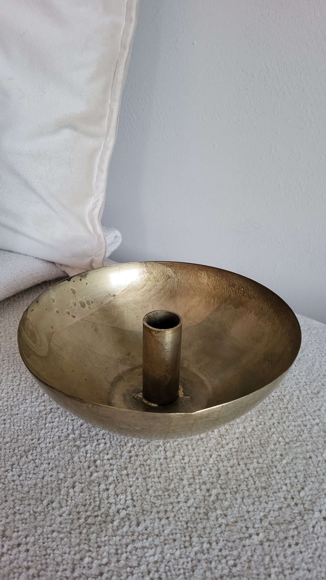 Candleholder gold Amalia