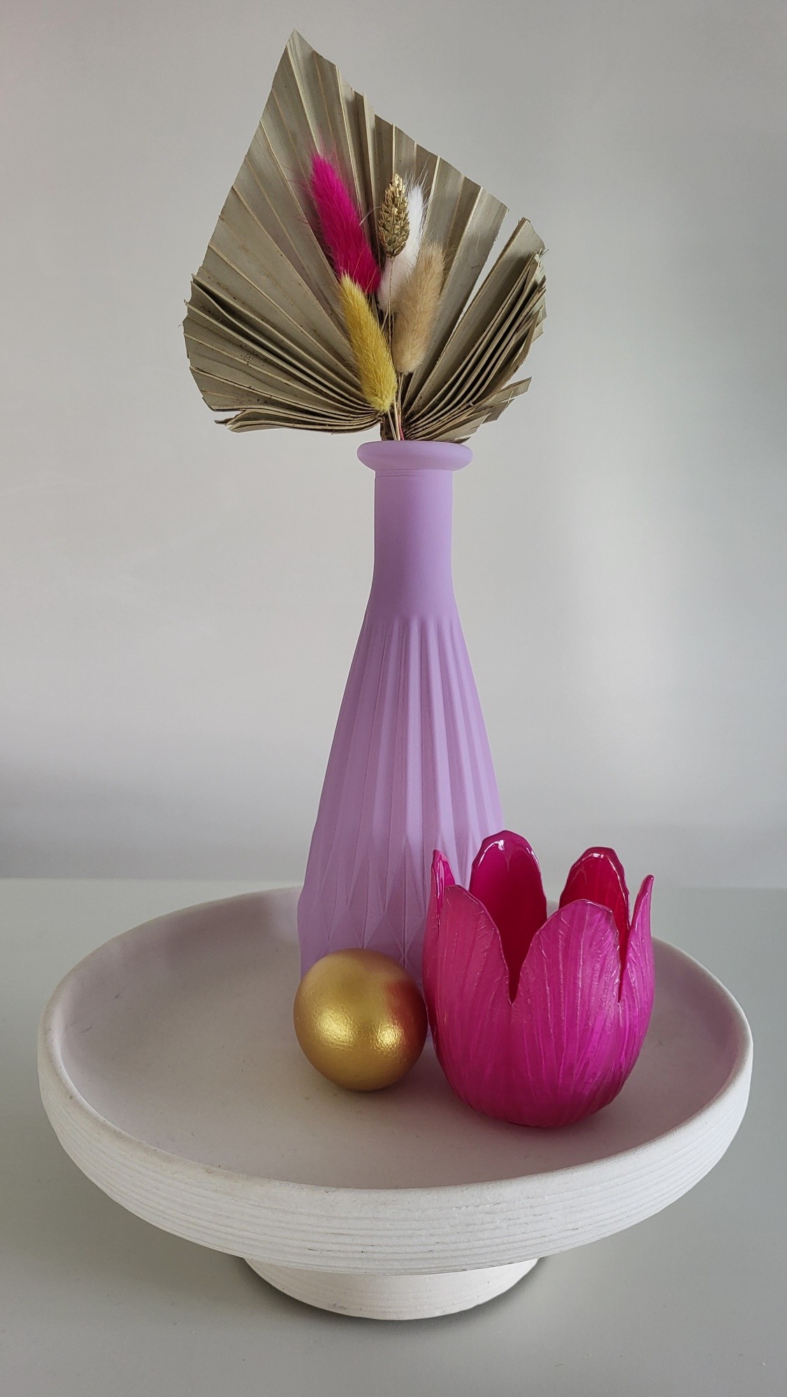 Theelichtjehouder Bloesem