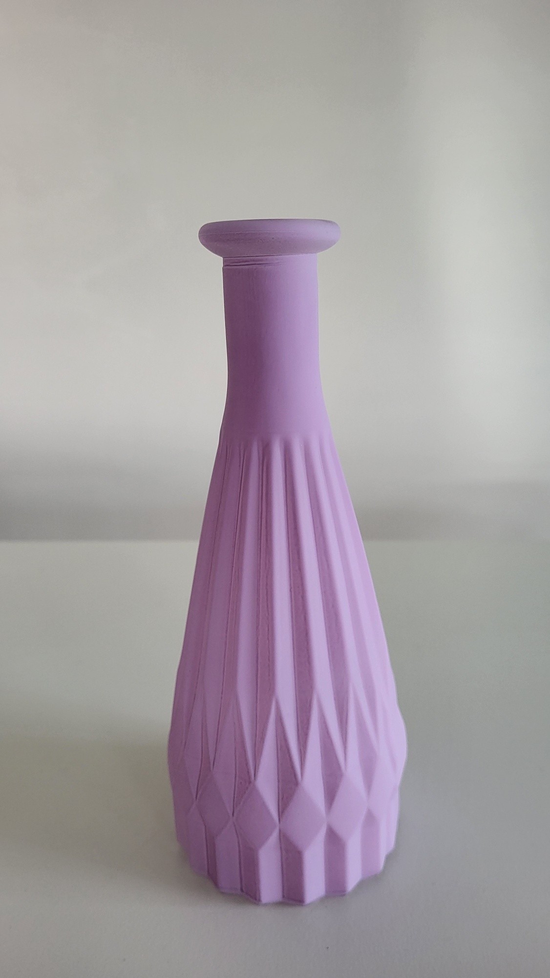 Vaasje Lila met droogbloem