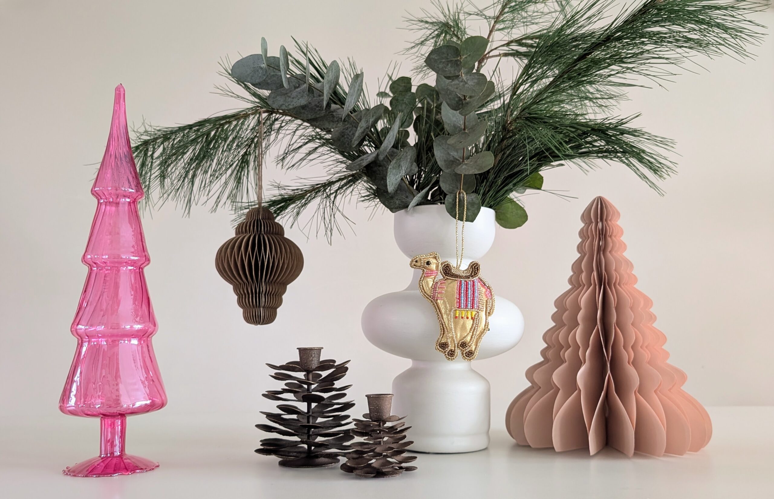 Paper tree poederroze